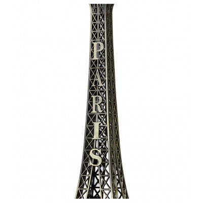 AFTERSTITCH 1 Piece Metal Eiffel Tower Antique Vintage Statue for Room, Office, Decorative Showpeice for Home, Desk Decor, Table Stand Holder, Unique Gift and Many Occasions