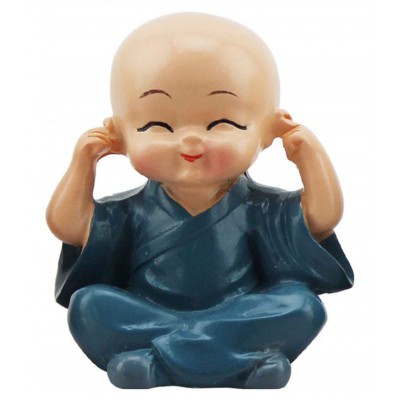 AFTERSTITCH Multicolour Earthenware Figurines - Pack of 4