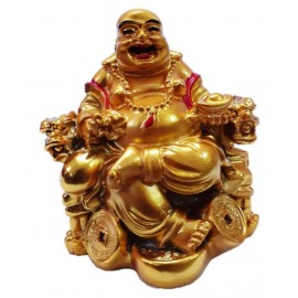 AFTERSTITCH Polyresin Laughing buddha