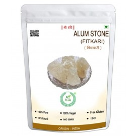 AGRI CLUB Alum Stone/Fitkari/ Raw Herbs 1 kg Pack Of 1