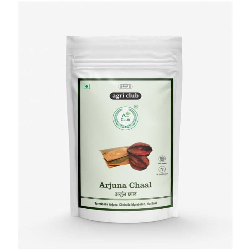 AGRI CLUB Arjuna Chaal-Terminalia Arjuna Raw Herbs 800 gm