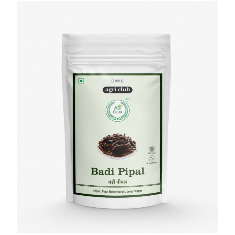 AGRI CLUB Badi Pipal-Piper Retrofractum-Pipali Raw Herbs 250 gm