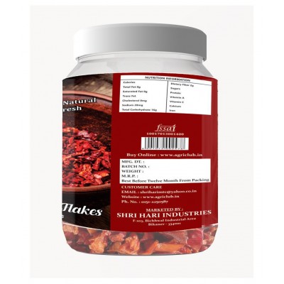 AGRI CLUB Dry Red Capsicum Flakes 200 gm