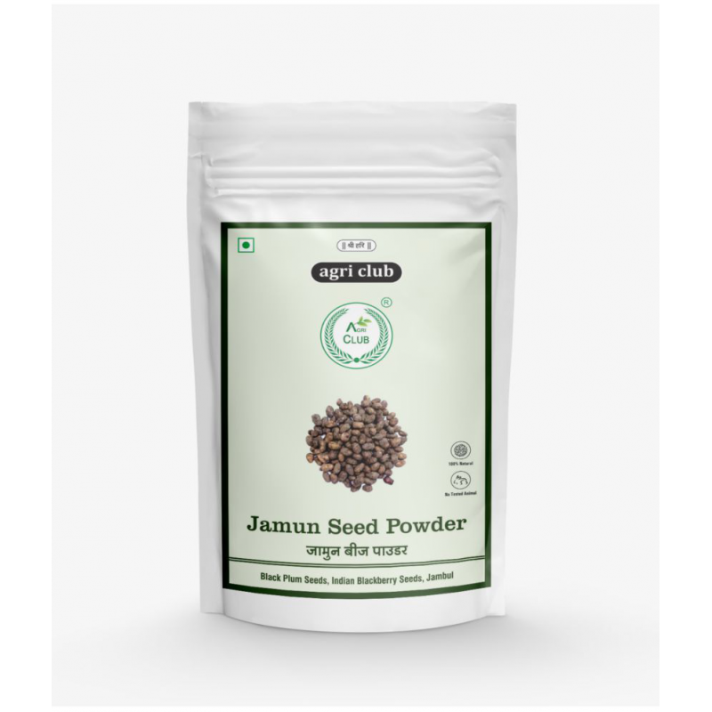 AGRI CLUB Jamun Seed Powder-Black Plum Seed Powder 250 gm