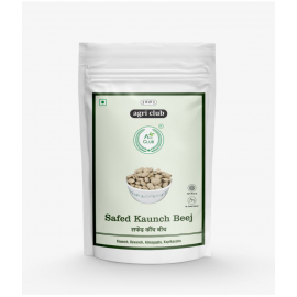 AGRI CLUB Safed kaunch Beej-White Kaunch Seeds Raw Herbs 800 gm