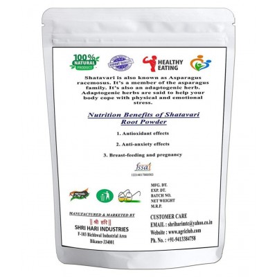 AGRI CLUB Shatavari Root Powder 200 gm