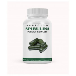 AGRI CLUB spirulina extract Capsule 60 no.s Pack Of 1