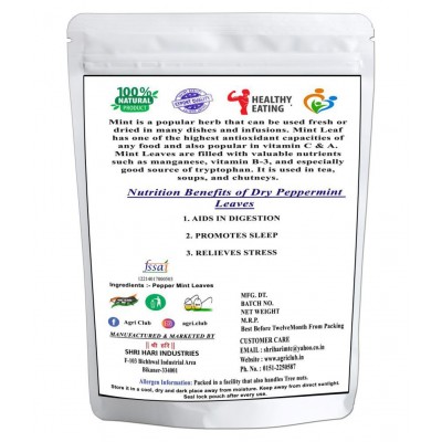 AGRICLUB Dry Peppermint Leaves 400 gm