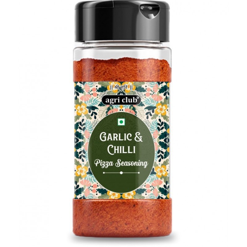 AGRICLUB Garlic & Chilli Pizza Seasoning 200 gm