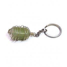 AIR9 Green Crystal Keychain - Pack of 1