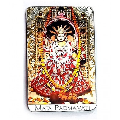 AIR9 Mata Padmavati Ji Imported Iron Rectangle Fridge Magnets Fridge Magnet - Pack of 1