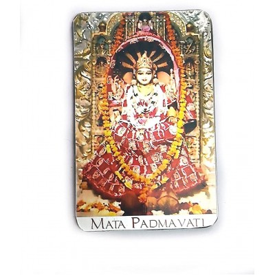 AIR9 Mata Padmavati Ji Imported Iron Rectangle Fridge Magnets Fridge Magnet - Pack of 1