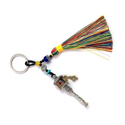 AIR9 Multicolour Metal Keychain - Pack of 1