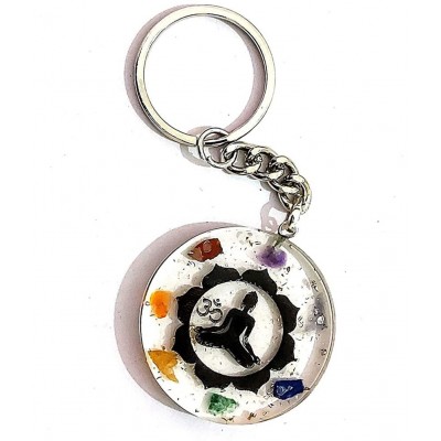 AIR9 Multicolour Resin Keychain - Pack of 1