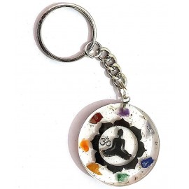 AIR9 Multicolour Resin Keychain - Pack of 1