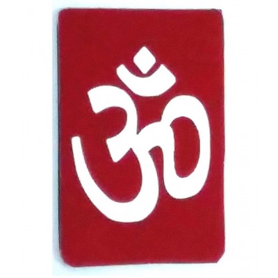 AIR9 Om Urja Symbol Iron Rectangle Fridge Magnets Fridge Magnet - Pack of 1