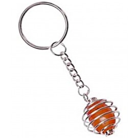 AIR9 Orange Crystal Keychain - Pack of 1