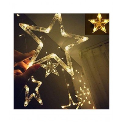 AMG Star Led Light 10 Stars String Lights Yellow