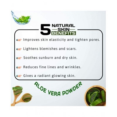 AMISHI 100 Gram, Aloevera Leaf Powder Powder 100 gm Pack Of 1