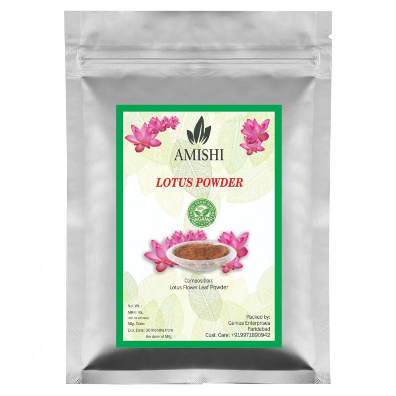 AMISHI 100 Gram, Lotus Powder Powder 100 gm Pack Of 1