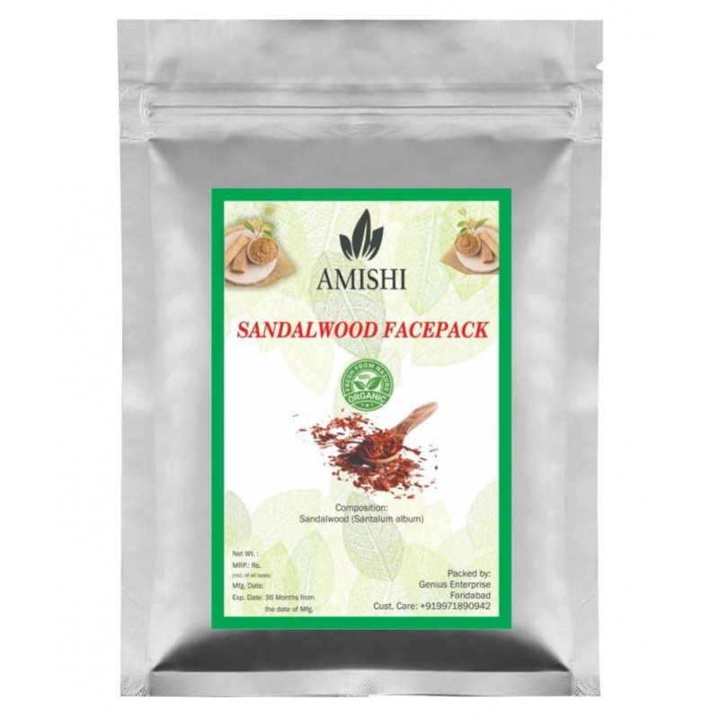 AMISHI 250 Gram, Chandan Powder Powder 250 gm Pack Of 1