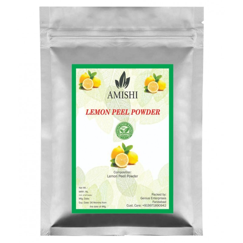 AMISHI 800 Gram, Lemon Peel Powder Powder 800 gm Pack Of 1