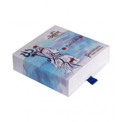 ARKAM Premium Seven Mukhi Rudraksha / Original Nepali 7 Mukhi Rudraksha / Natural 7 faced Rudraksha (Brown) with detailed Puja and wearing instructions