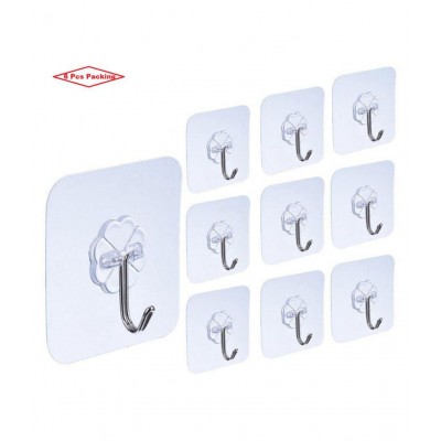 ARV India White 6 cm Polypropylene Floor Hookah - Pack of 6