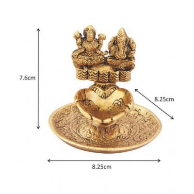 ASHISH UNIQUETREND Gold Aluminium Handicraft Showpiece - Pack of 1