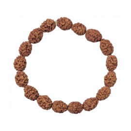 ASTRODIDI 3 Mukhi Three Face Rudraksha Bracelet Java Beads