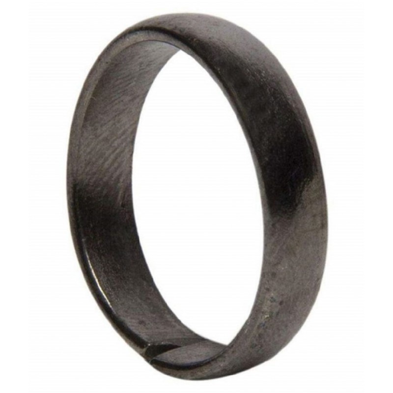 ASTRODIDI Black Horse Shoe Iron Ring Shani Dosh Niwaran Kale Ghode ki Naal Ka Challa (Ring Size 16)