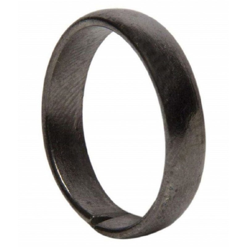 ASTRODIDI Black Horse Shoe Iron Ring Shani Dosh Niwaran Kale Ghode ki Naal Ka Challa (Ring Size 17)