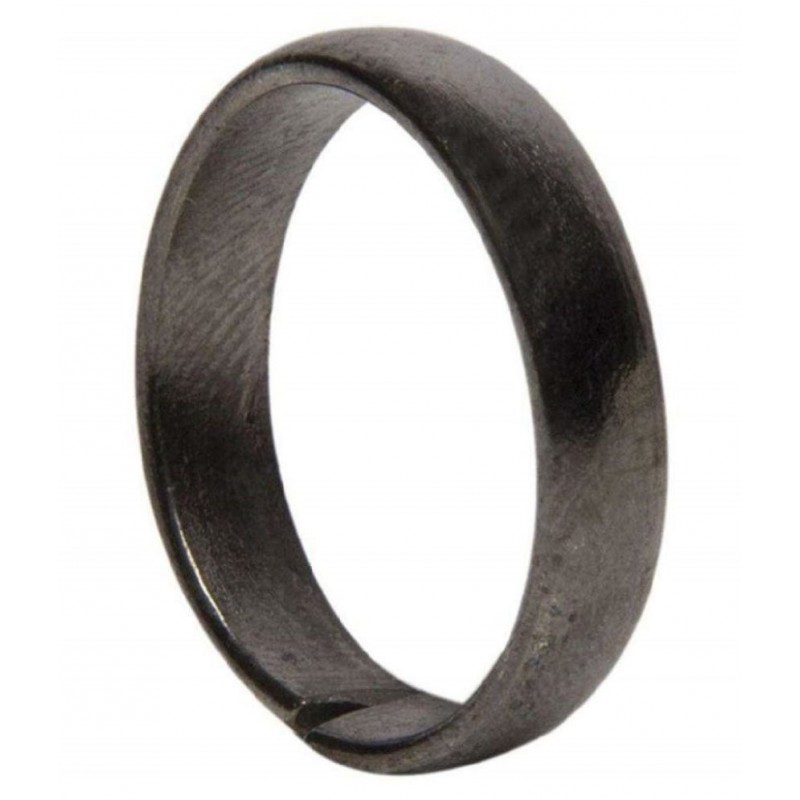 ASTRODIDI Black Horse Shoe Iron Ring Shani Dosh Niwaran Kale Ghode ki Naal Ka Challa (Ring Size 19)