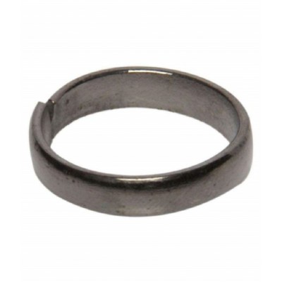 ASTRODIDI Black Horse Shoe Iron Ring Shani Dosh Niwaran Kale Ghode ki Naal Ka Challa (Ring Size 20)