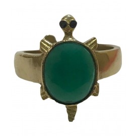 ASTRODIDI Brass Green Zircon Kachua Tortoise Meru Ring Adjustable For Men and Women (Multicolor) ASTRODIDI Brass Green Zircon Kachua Tortoise Meru Ring Adjustable For Men and Women (Multicolor)