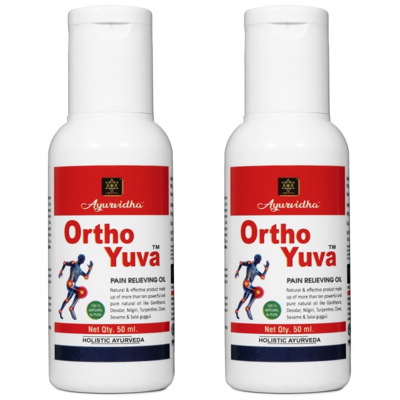 AYURVIDHA ORTHOYUVA Pain Oil 50mL Oil 50 ml Pack Of 2