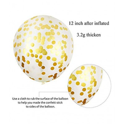 Aadya Craft & Decor Happy Birthday Decoration Kit Combo of 25 Pc. with Foil HBD Banner and Balloons (Gold)