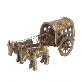 Aakrati Brassware Bull Cart