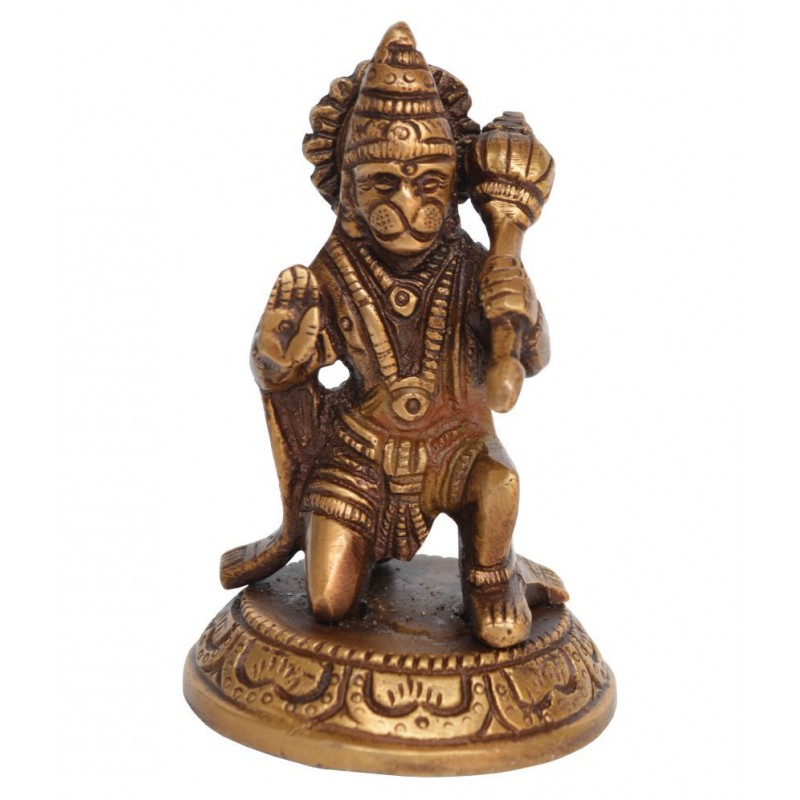 Aakrati Brown Brass Figurines - Pack of 1