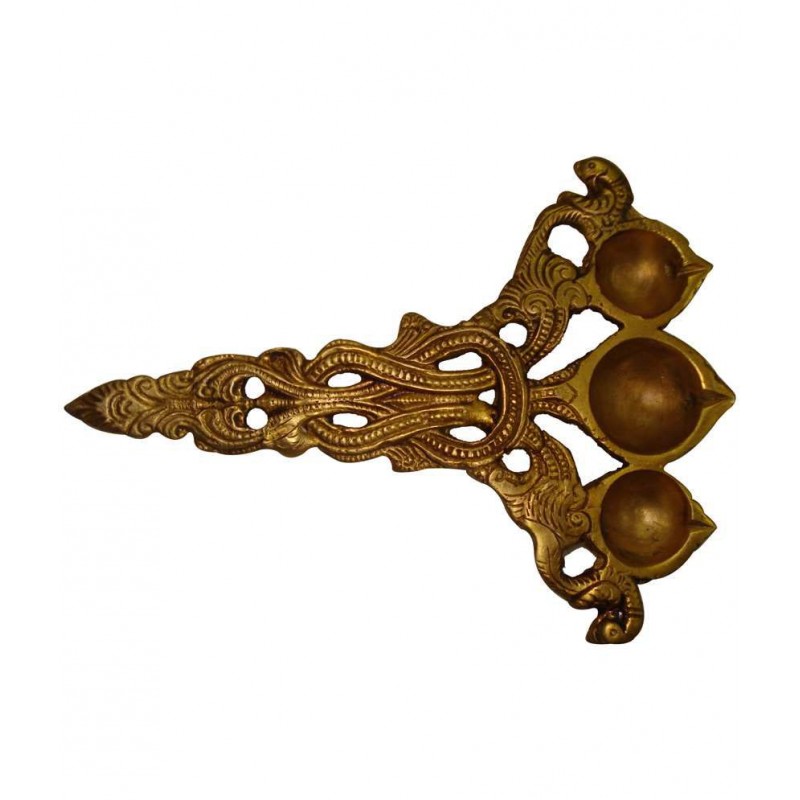 Aakrati Handicraft Brass Hawan And Pooja Spoon