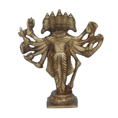 Aakrati Lord Narshima Couragous Statue Made In Brass