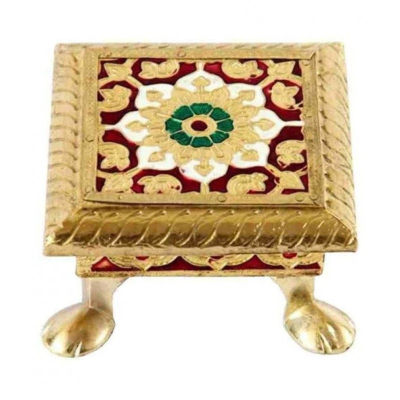 Aapkidukan Glossy Wooden Chowki