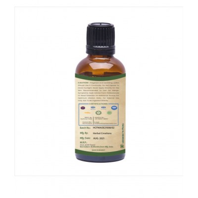 Aashman Ayurveda Pure Steam Distilled Eseential Oil Tea Tree Melaleuca Alternifolia 50ML