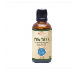 Aashman Ayurveda Pure Steam Distilled Eseential Oil Tea Tree Melaleuca Alternifolia 50ML