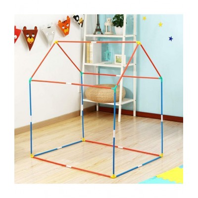 AdiChai Jungle Home Kids Extremely Light Weight , Water & Fire Proof Jungle Home Tent for Kids 3 Year Old Girls and Boys (Jungle Home )