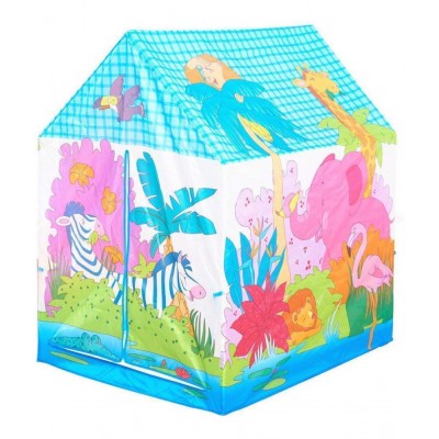 AdiChai Jungle Home Kids Extremely Light Weight , Water & Fire Proof Jungle Home Tent for Kids 3 Year Old Girls and Boys (Jungle Home )