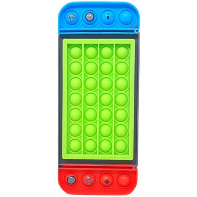 AdiChai Pop It Figet Toy, Stress Relief Push Pop Toy, Silicone Bubble Fidget Sensory Toy, Pop it Game Pop It for Girls, Pop It for Boys, Stress Relief Toys (Pack of 1) ( Phone )