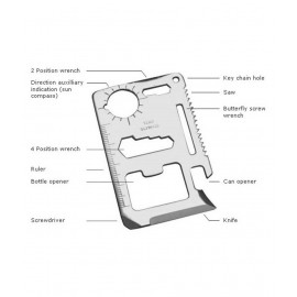 Aecone Screwdriver 11 In 1 Multipurpose Pocket Size Tool