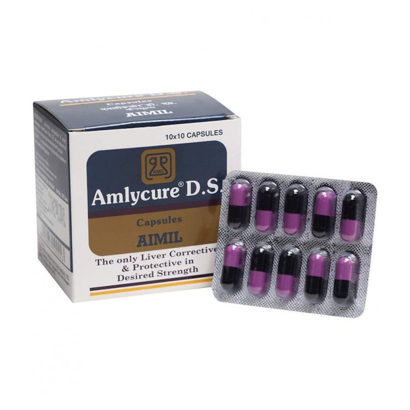 Aimil Pharmaceuticals AMLYCURE DS 20 CAPSULE ( PACK OF 4 ) 4 STRIPS Aimil Pharmaceuticals AMLYCURE DS 20 CAPSULE ( PACK OF 4 ) 4 STRIPS