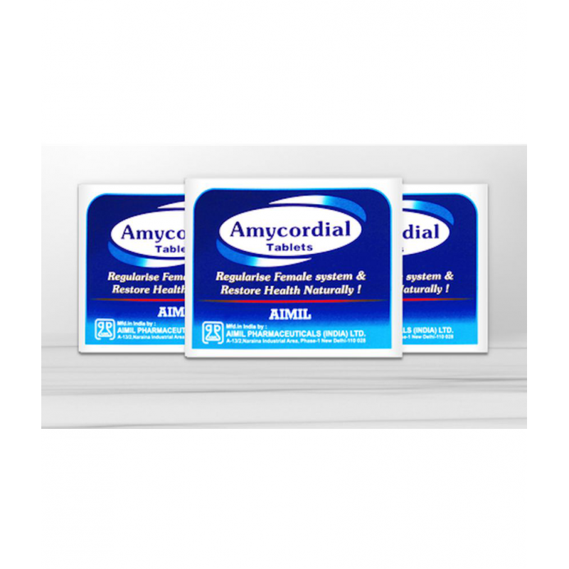 Aimil Pharmaceuticals AMYCORDIAL 30 TABLETS PACK OF 3